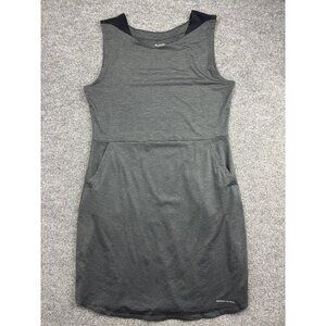 Columbia Dress Womens Medium Gray Omni-Wick Sleeveless Athletic Pockets Outdoor